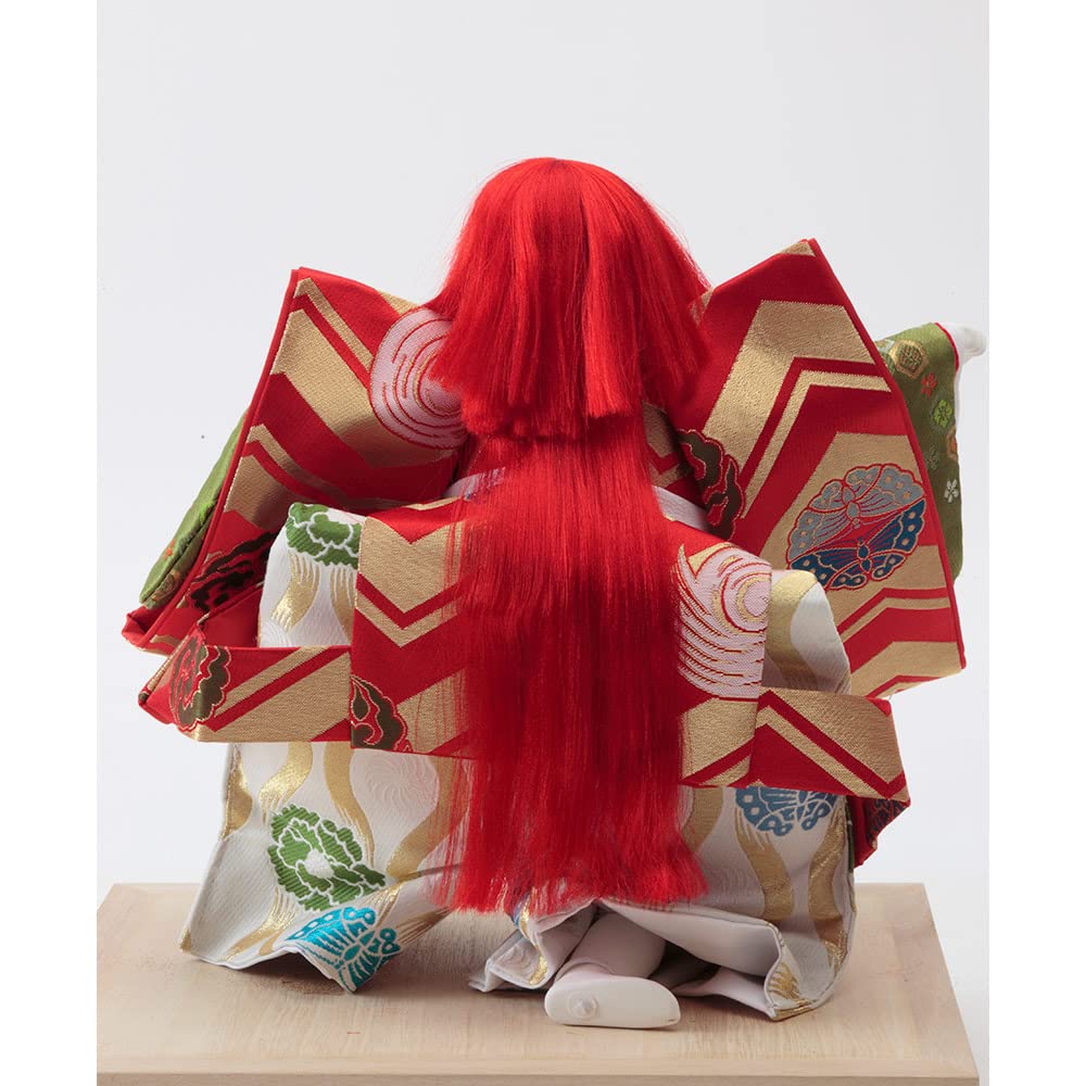 今だけ価格！】 日本人形 豊玉作 連獅子/大型 ケース入り 浮世人形 極